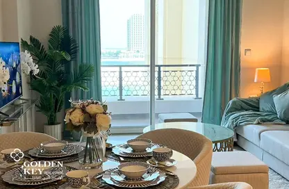 Apartment - 1 Bedroom - 2 Bathrooms for rent in Viva East - Viva Bahriyah - The Pearl Island - Doha