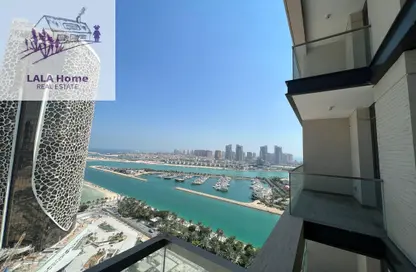 Apartment - 2 Bedrooms - 3 Bathrooms for rent in Lusail Residence - Marina District - Lusail