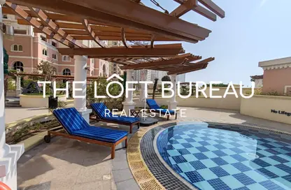 Apartment - 2 Bedrooms - 3 Bathrooms for rent in Viva West - Viva Bahriyah - The Pearl Island - Doha