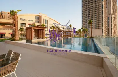 Duplex - 3 Bedrooms - 5 Bathrooms for rent in Abraj Bay - Abraj Quartiers - The Pearl Island - Doha
