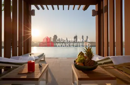 شقة - 2 غرف نوم - 2 حمامات للايجار في ابراج باي - منطقة الأبراج - جزيرة اللؤلؤة - الدوحة