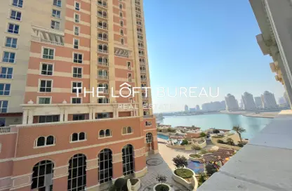 Apartment - Studio - 1 Bathroom for rent in Viva Central - Viva Bahriyah - The Pearl Island - Doha