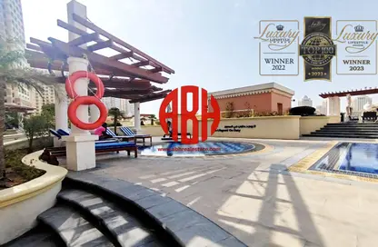 Apartment - 2 Bedrooms - 3 Bathrooms for rent in Viva East - Viva Bahriyah - The Pearl Island - Doha