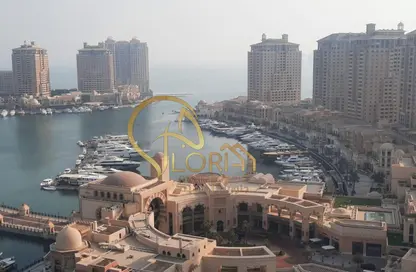 Apartment - 2 Bedrooms - 3 Bathrooms for rent in East Porto Drive - Porto Arabia - The Pearl Island - Doha