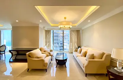 Apartment - 2 Bedrooms - 3 Bathrooms for rent in Voco Doha West Bay Suites - West Bay - Doha