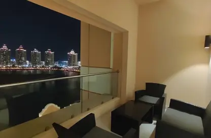 Apartment - Studio - 1 Bathroom for rent in Viva West - Viva Bahriyah - The Pearl Island - Doha