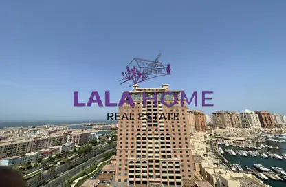 Apartment - 2 Bedrooms - 3 Bathrooms for rent in West Porto Drive - Porto Arabia - The Pearl Island - Doha