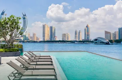 Apartment - 1 Bedroom - 2 Bathrooms for sale in Lusail Residence - Marina District - Lusail
