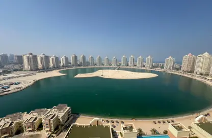 Apartment - 1 Bedroom - 2 Bathrooms for rent in Al Mutahidah Tower - Viva Bahriyah - The Pearl Island - Doha