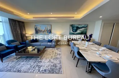 Apartment - 2 Bedrooms - 3 Bathrooms for rent in Abraj Bay - Abraj Quartiers - The Pearl Island - Doha