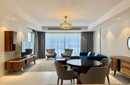 Apartment - 1 Bedroom - 1 Bathroom for rent in Marina Tower 02 - Marina District - Lusail