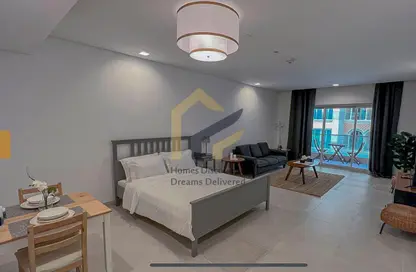 Apartment - Studio - 1 Bathroom for rent in Al Mutahidah Tower - Viva Bahriyah - The Pearl Island - Doha