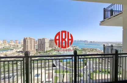 Apartment - 2 Bedrooms - 3 Bathrooms for rent in Abraj Bay - Abraj Quartiers - The Pearl Island - Doha