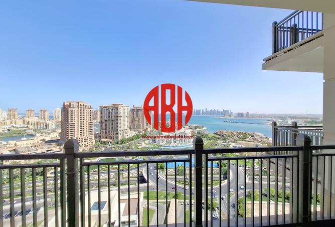 Apartment - 2 Bedrooms - 3 Bathrooms for rent in Abraj Bay - Abraj Quartiers - The Pearl Island - Doha