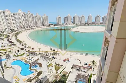 شقة - 2 غرف نوم - 2 حمامات للايجار في فيفا بحرية - جزيرة اللؤلؤة - الدوحة