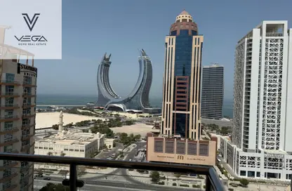 شقة - 2 غرف نوم - 2 حمامات للايجار في لوسيل ريسيدينس - منطقة المارينا - الوسيل