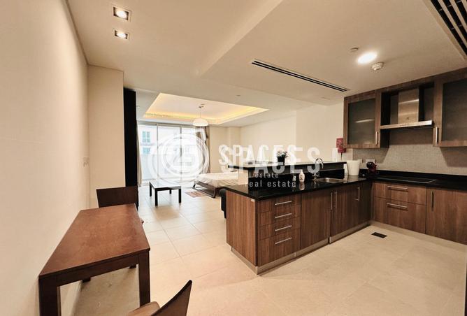 Apartment - Studio - 1 Bathroom for rent in Viva East - Viva Bahriyah - The Pearl Island - Doha
