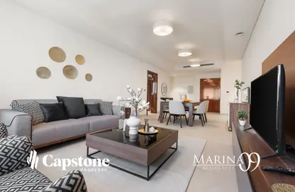 Apartment - 2 Bedrooms - 2 Bathrooms for sale in Lusail Residence - Marina District - Lusail