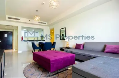 Apartment - 1 Bedroom - 2 Bathrooms for rent in Burj DAMAC Waterfront - Waterfront Residential - The Waterfront - Lusail