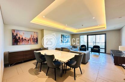 Apartment - 3 Bedrooms - 4 Bathrooms for rent in Abraj Bay - Abraj Quartiers - The Pearl Island - Doha