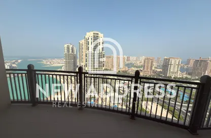 Apartment - 1 Bedroom - 2 Bathrooms for rent in Abraj Bay - Abraj Quartiers - The Pearl Island - Doha