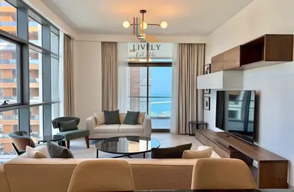 Apartment - 2 Bedrooms - 4 Bathrooms for rent in Lusail Residence - Marina District - Lusail
