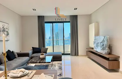 Apartment - 2 Bedrooms - 3 Bathrooms for rent in Lusail Marina Heights - Marina District - Lusail