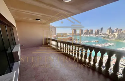 Apartment - 2 Bedrooms - 3 Bathrooms for rent in East Porto Drive - Porto Arabia - The Pearl Island - Doha