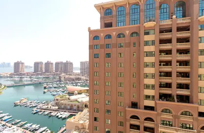 Apartment - 1 Bedroom - 1 Bathroom for rent in West Porto Drive - Porto Arabia - The Pearl Island - Doha