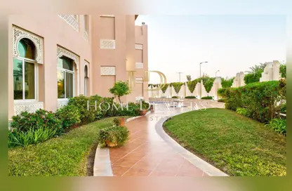 Garden image for: Villa - 4 Bedrooms - 4 Bathrooms for rent in West Gate - West Bay Lagoon - Doha, Image 1
