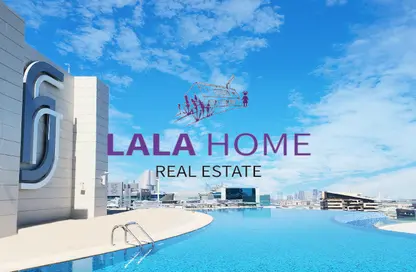 Duplex - 1 Bedroom - 2 Bathrooms for rent in FJ9 Residential Tower - Marina District - Lusail