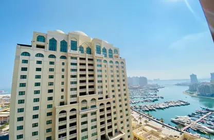 Apartment - 2 Bedrooms - 4 Bathrooms for rent in West Porto Drive - Porto Arabia - The Pearl Island - Doha