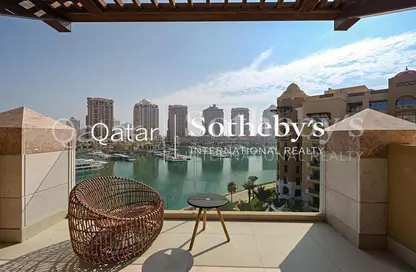 شقة - 2 غرف نوم - 3 حمامات للايجار في The St. Regis Marsa Arabia Island - Marsa Arabia - جزيرة اللؤلؤة - الدوحة