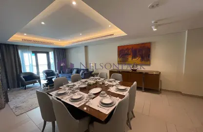 Townhouse - 2 Bedrooms - 4 Bathrooms for rent in Abraj Bay - Abraj Quartiers - The Pearl Island - Doha