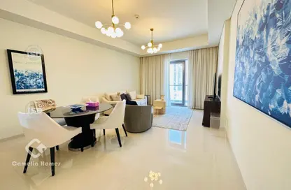 Apartment - 2 Bedrooms - 3 Bathrooms for rent in Lusail Residence - Marina District - Lusail