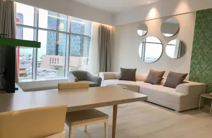 Apartment - Studio - 1 Bathroom for rent in West Bay Tower - West Bay - West Bay - Doha