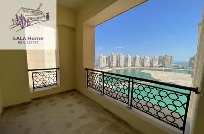 Apartment - 2 Bedrooms - 3 Bathrooms for rent in Viva West - Viva Bahriyah - The Pearl Island - Doha