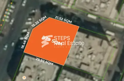 صورة لـ موقع على الخريطة قطعة أرض - استوديو للبيع في 1 بن درهم - المنصورة - الدوحة ، صورة رقم 1