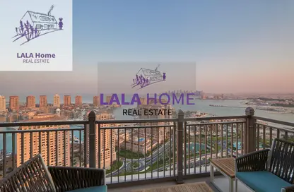Townhouse - 2 Bedrooms - 3 Bathrooms for rent in Abraj Bay - Abraj Quartiers - The Pearl Island - Doha