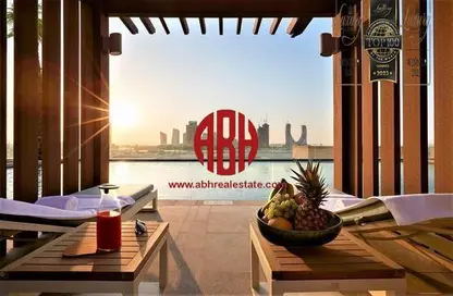 شقة - 3 غرف نوم - 4 حمامات للايجار في ابراج باي - منطقة الأبراج - جزيرة اللؤلؤة - الدوحة
