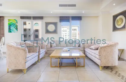 Apartment - 3 Bedrooms - 4 Bathrooms for rent in West Porto Drive - Porto Arabia - The Pearl Island - Doha