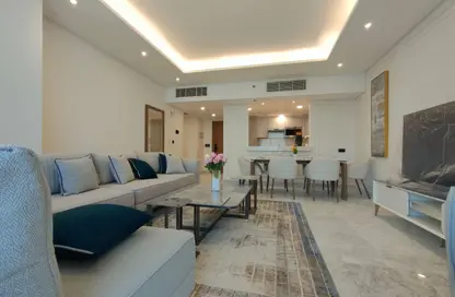 Apartment - 2 Bedrooms - 3 Bathrooms for rent in Lusail Residence - Marina District - Lusail