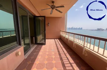 Apartment - 3 Bedrooms - 5 Bathrooms for rent in West Porto Drive - Porto Arabia - The Pearl Island - Doha