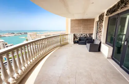 Apartment - 3 Bedrooms - 5 Bathrooms for sale in West Porto Drive - Porto Arabia - The Pearl Island - Doha