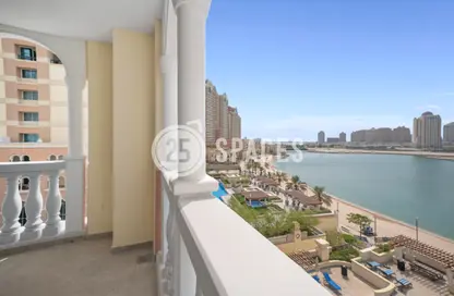 Apartment - 2 Bedrooms - 4 Bathrooms for sale in Viva East - Viva Bahriyah - The Pearl Island - Doha