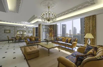شقة - 3 غرف نوم - 3 حمامات للايجار في فندق دوسيت اند سويتس الدوحة - شارع الدبلوماسي - الخليج الغربي - الدوحة