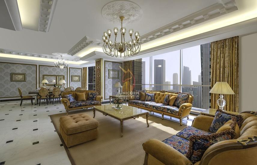 Apartment for Rent in Dusit Hotel & Suites Doha SPLENDID DUPLEX 3 BHK