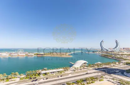 شقة - 3 غرف نوم - 3 حمامات للايجار في برج مارينا 07 - منطقة المارينا - الوسيل