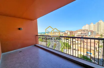 Apartment - 2 Bedrooms - 2 Bathrooms for rent in West Porto Drive - Porto Arabia - The Pearl Island - Doha