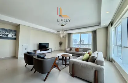 Apartment - 2 Bedrooms - 3 Bathrooms for rent in Lusail Residence - Marina District - Lusail